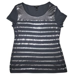 Women's Alfani Sequence Top Sz Large